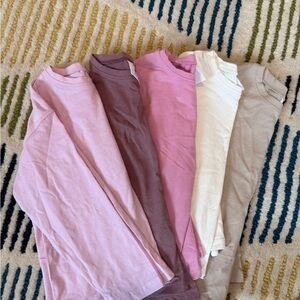 Zara NWOT Pink, Cream, Purple, and Gray Long Sleeve Shirt. Never worn - 4T
